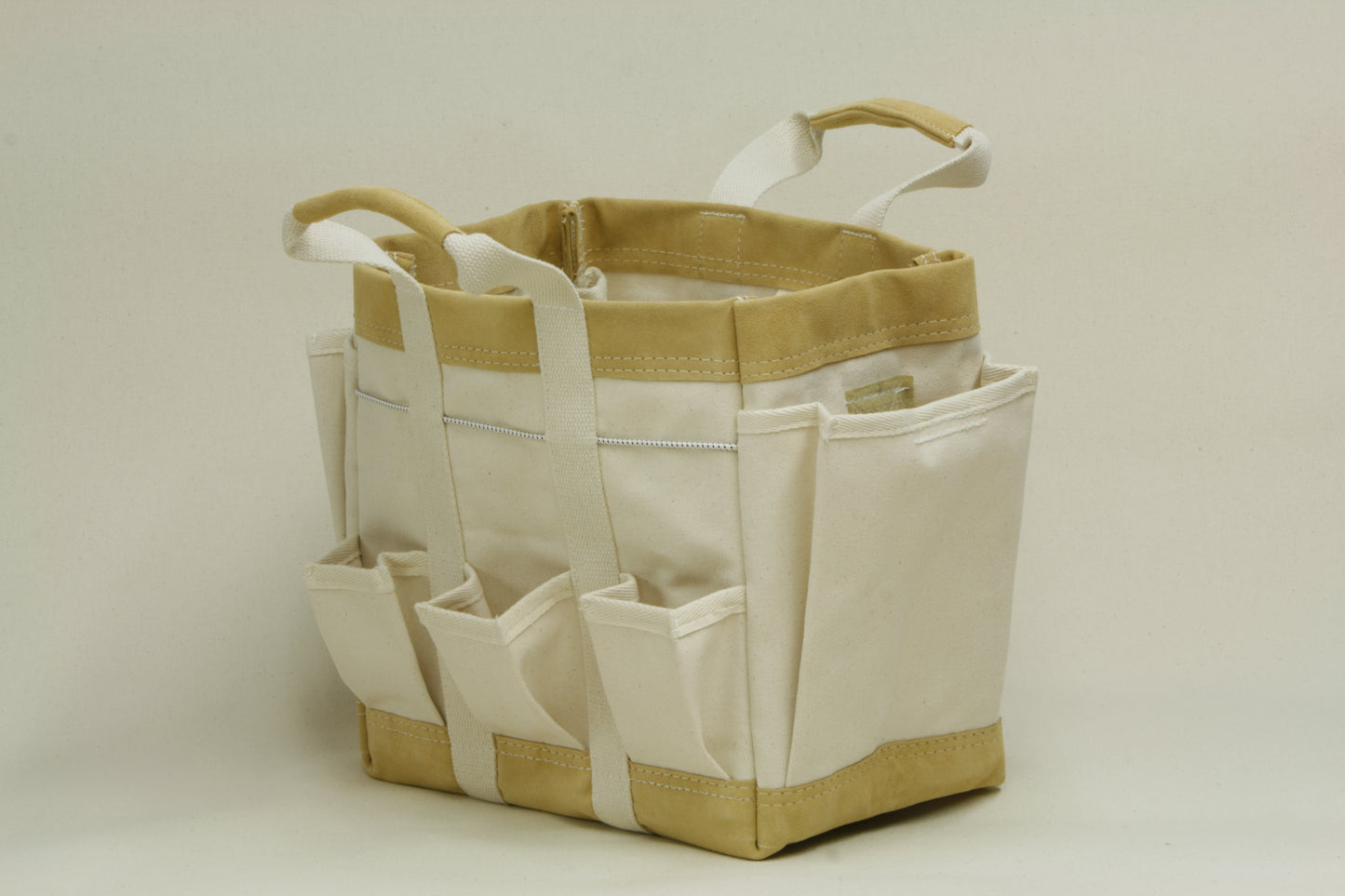 Heavy Canvas Tool Bag with 4 Inch Pockets and Shoulder Strap - Ruffian Original